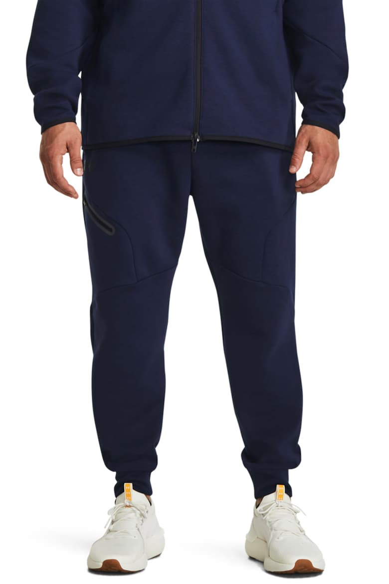 Under Armour Pantaloni conici cu uscare rapida pentru fitness Unstoppable - Pled.ro