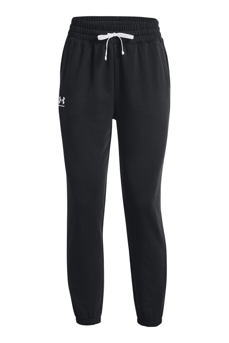 Under Armour Pantaloni cu buzunare laterale pentru fitness Rival Terry - Pled.ro