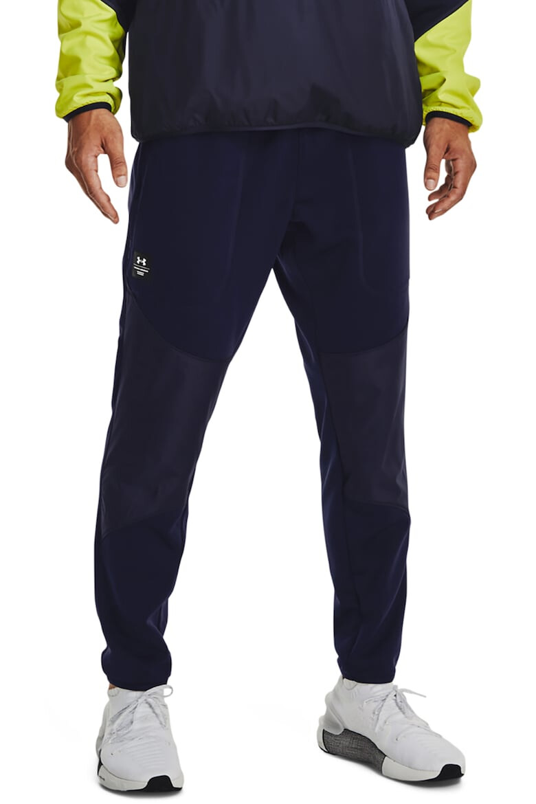 Under Armour Pantaloni cu detalii logo pentru fitness Rush - Pled.ro