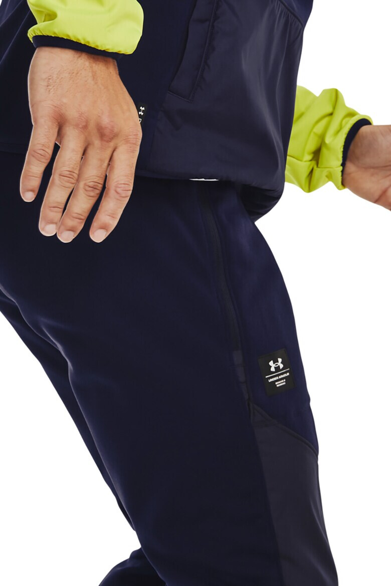 Under Armour Pantaloni cu detalii logo pentru fitness Rush - Pled.ro