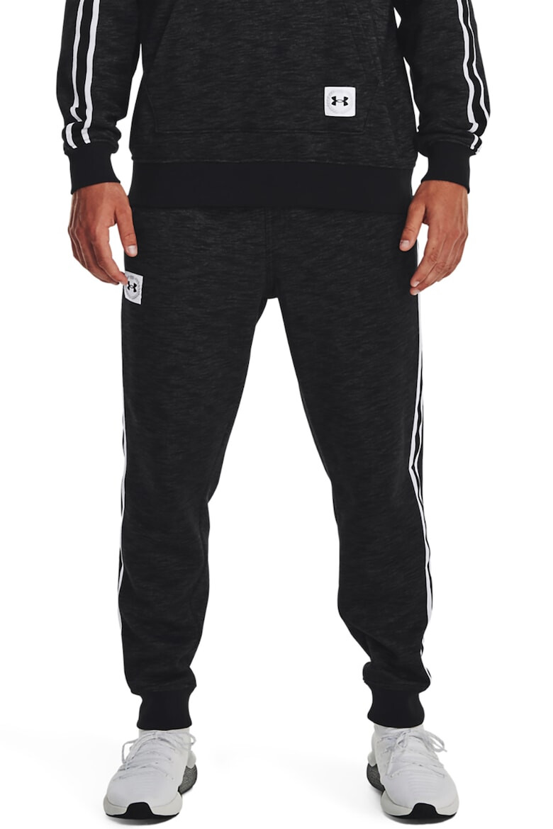 Under Armour Pantaloni cu dungi laterale pentru fitness Ua Essential Heritage - Pled.ro