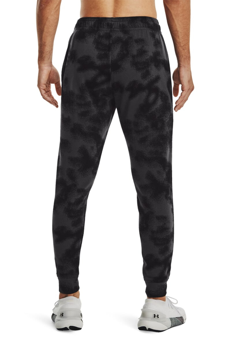 Under Armour Pantaloni cu model tie-dye pentru fitness Rival Terr - Pled.ro