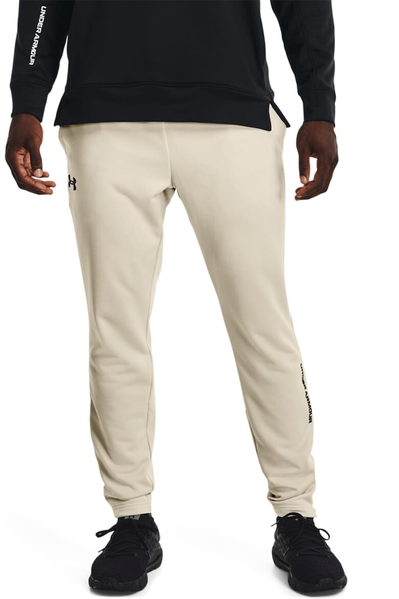 Under Armour Pantaloni cu slituri cu fermoar la glezna pentru antrenament Terry - Pled.ro