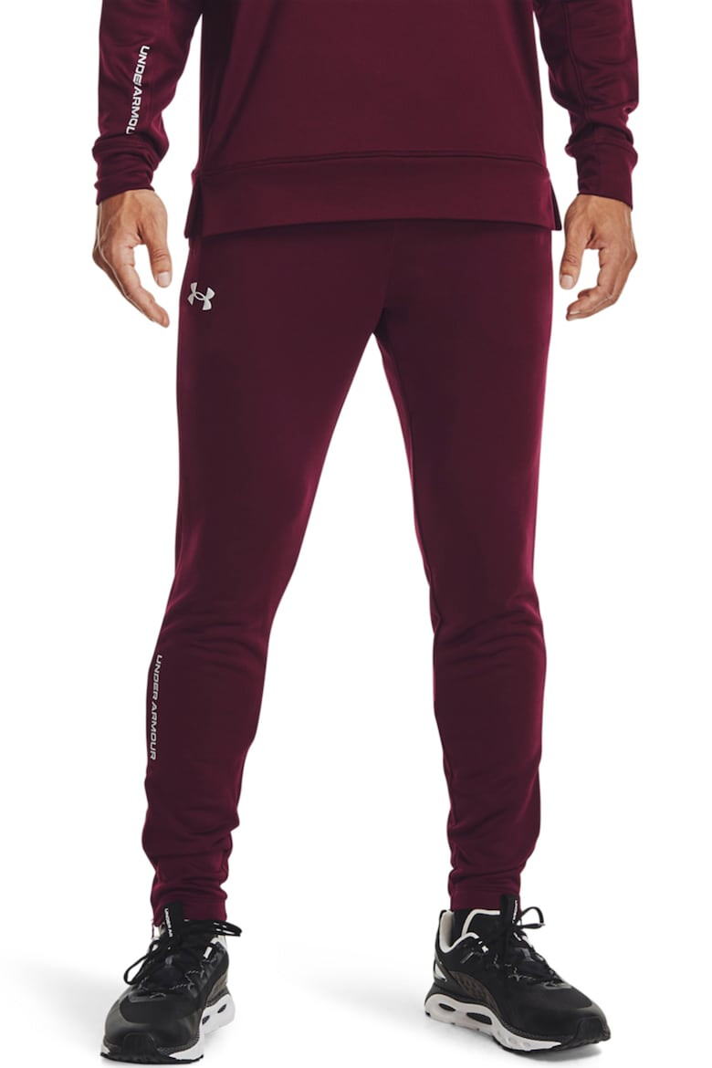 Under Armour Pantaloni cu slituri cu fermoar la glezna pentru antrenament Terry - Pled.ro