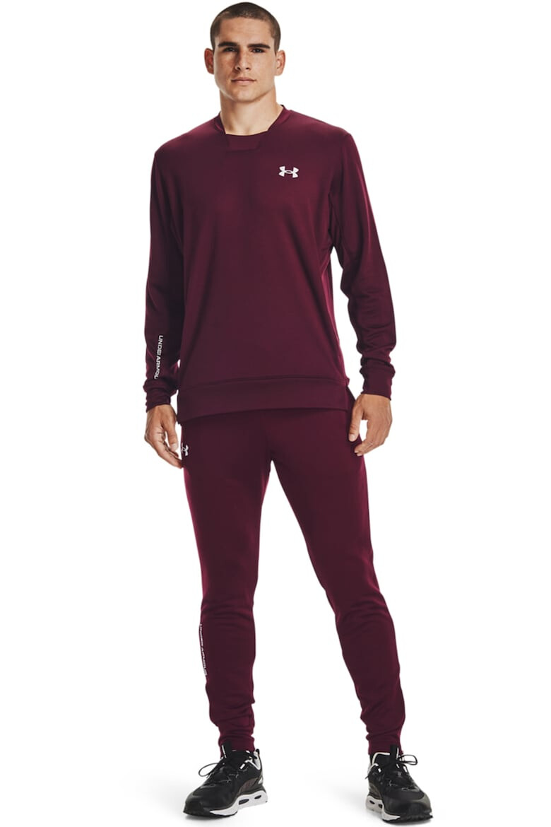 Under Armour Pantaloni cu slituri cu fermoar la glezna pentru antrenament Terry - Pled.ro