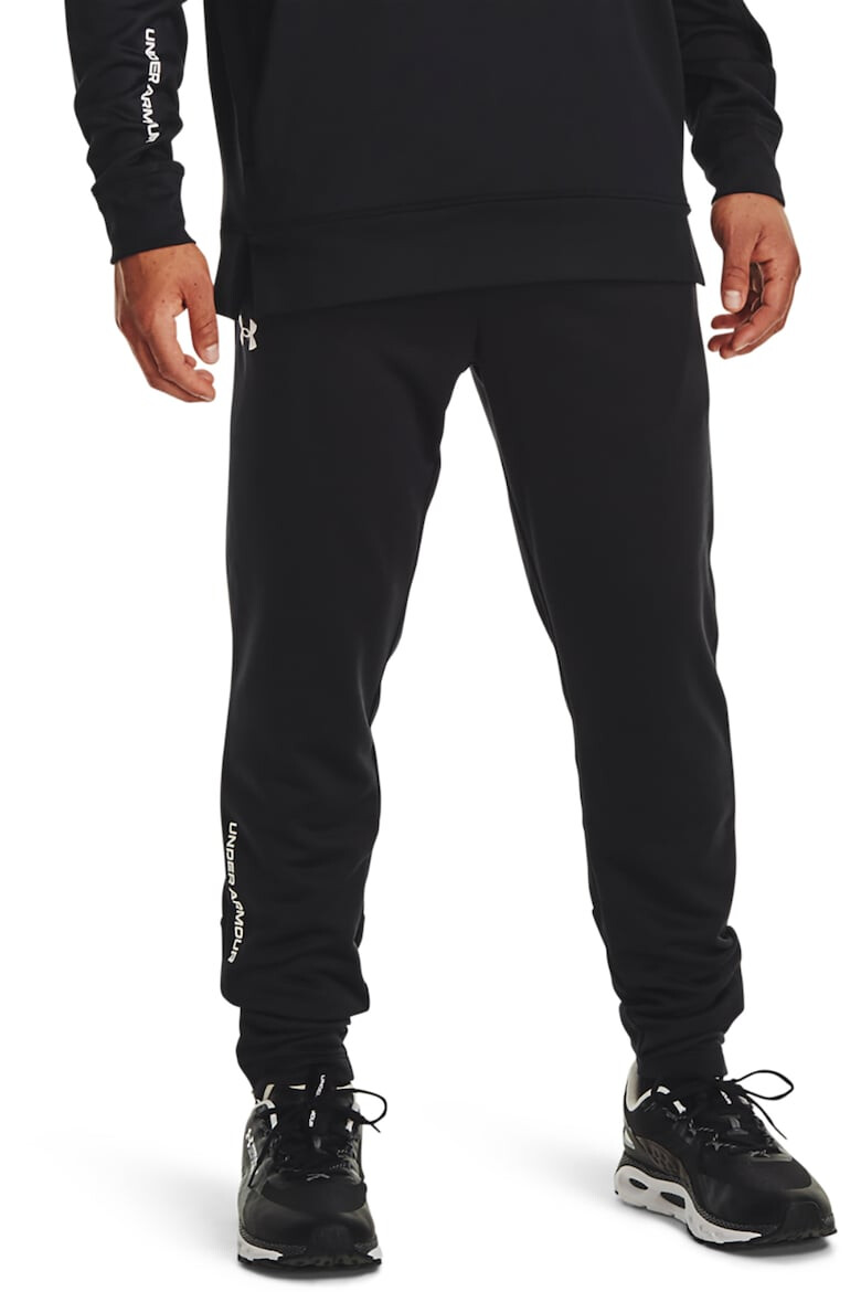 Under Armour Pantaloni cu slituri cu fermoar la glezna pentru antrenament Terry - Pled.ro