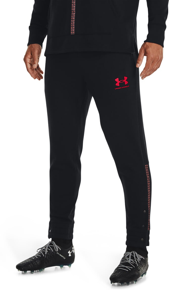 Under Armour Pantaloni cu slituri la nivelul gleznei pentru fotbal Accelerate - Pled.ro