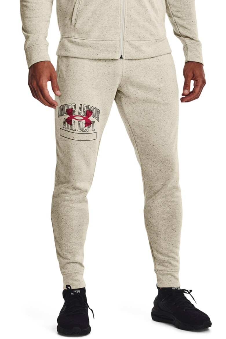 Under Armour Pantaloni cu snur de ajustare pentru antrenament UA Rival - Pled.ro