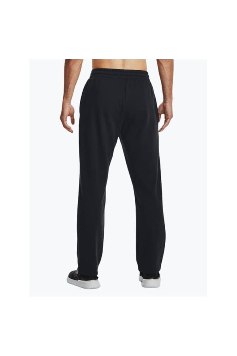 Under Armour Pantaloni de trening barbati cu logo din amestec de bumbac si poliester 1379868 Negru - Pled.ro