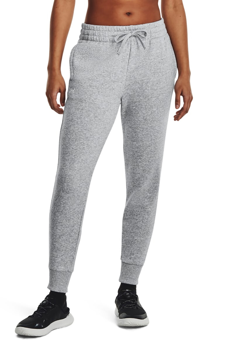 Under Armour Pantaloni de trening cu talie inalta pentru fitness Rival - Pled.ro