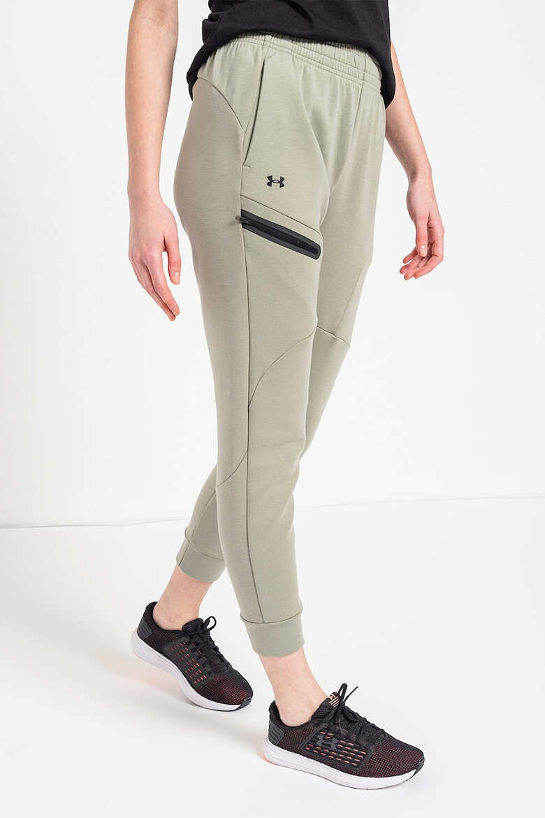 Under Armour Pantaloni de trening din fleece cu uscare rapida pentru fitness Unstoppable - Pled.ro