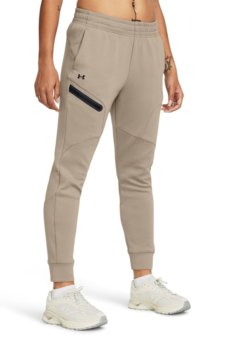 Under Armour Pantaloni de trening din fleece cu uscare rapida pentru fitness Unstoppable - Pled.ro