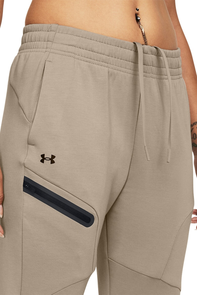 Under Armour Pantaloni de trening din fleece cu uscare rapida pentru fitness Unstoppable - Pled.ro