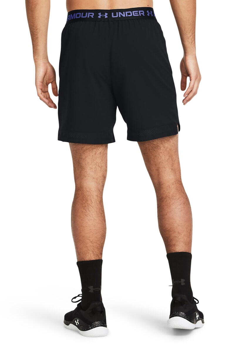 Under Armour Pantaloni scurti cu banda logo in talie pentru fitness Vanish Woven - Pled.ro