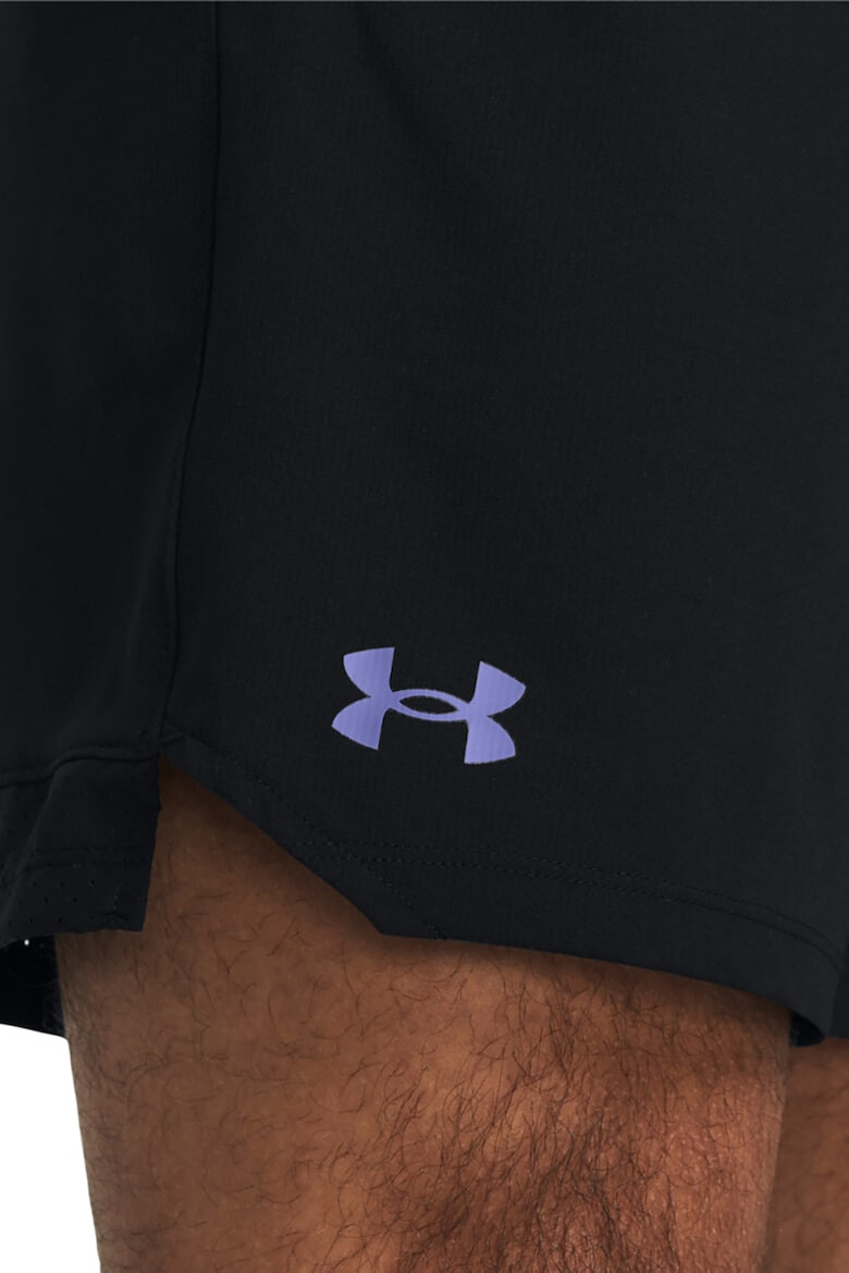 Under Armour Pantaloni scurti cu banda logo in talie pentru fitness Vanish Woven - Pled.ro