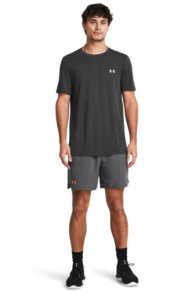 Under Armour Pantaloni scurti cu banda logo in talie pentru fitness Vanish Woven - Pled.ro