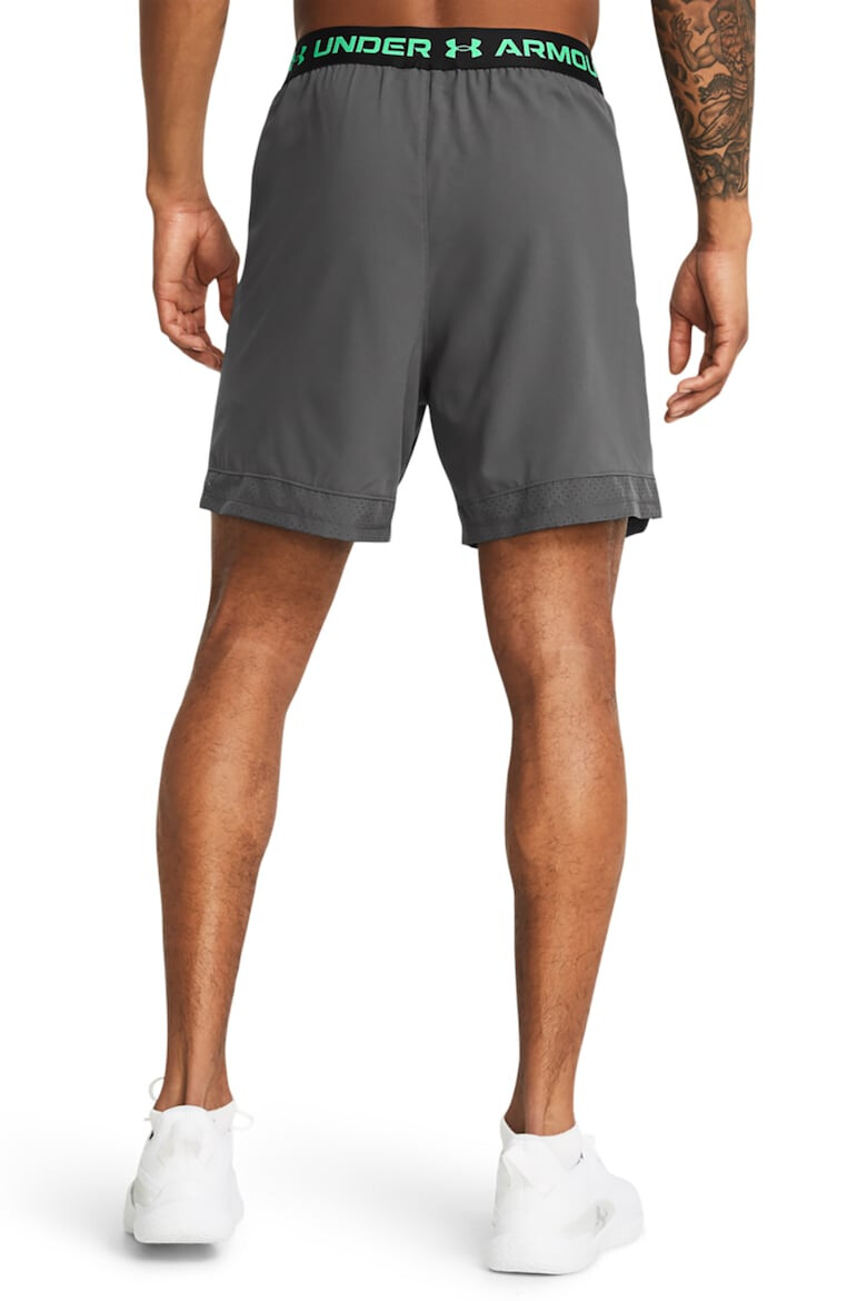 Under Armour Pantaloni scurti cu banda logo in talie pentru fitness Vanish Woven - Pled.ro