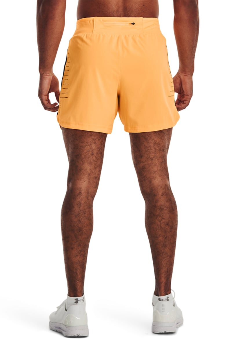 Under Armour Pantaloni scurti cu detaliu reflectorizant pentru fitness Speedpocket - Pled.ro