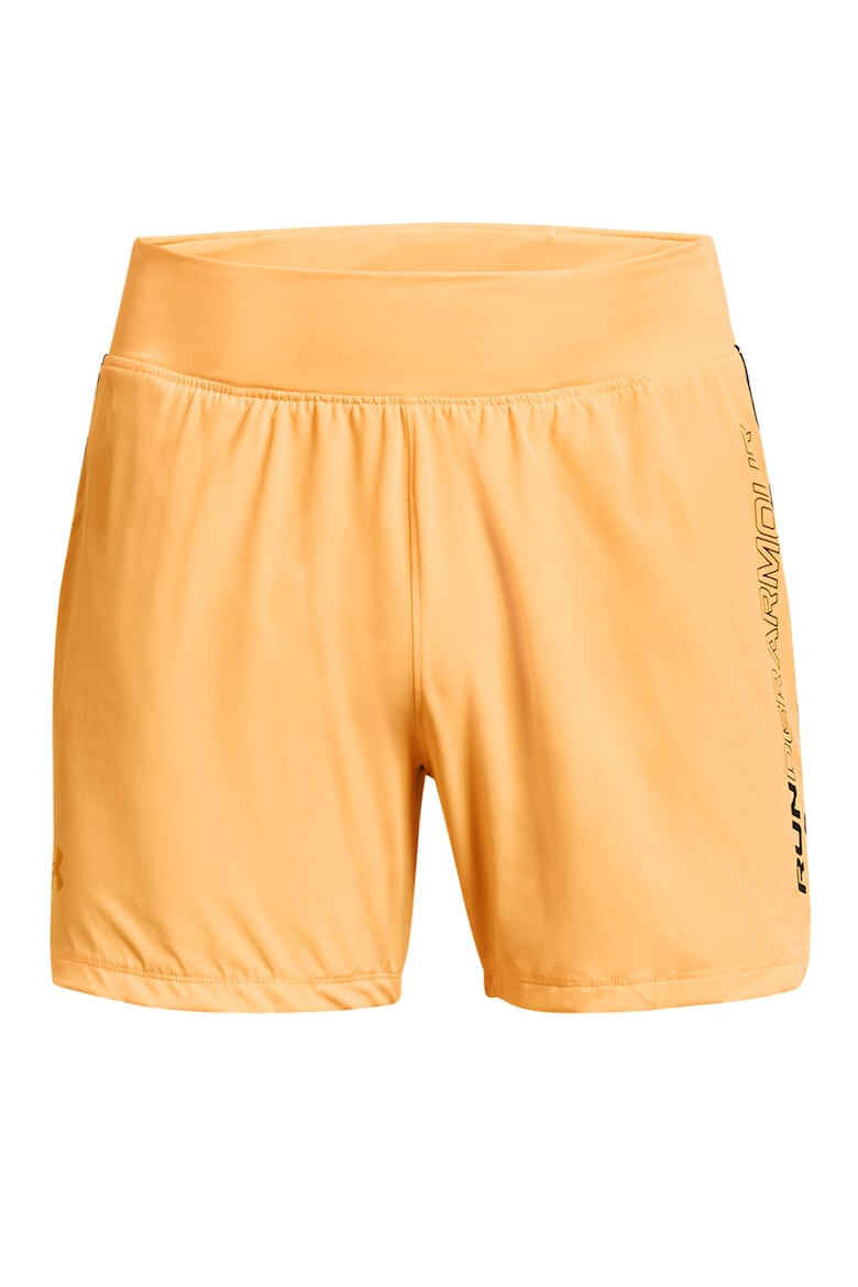 Under Armour Pantaloni scurti cu detaliu reflectorizant pentru fitness Speedpocket - Pled.ro