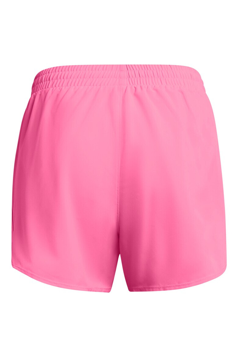 Under Armour Pantaloni scurti cu logo reflectorizant pentru alergare Fly By 3'' - Pled.ro