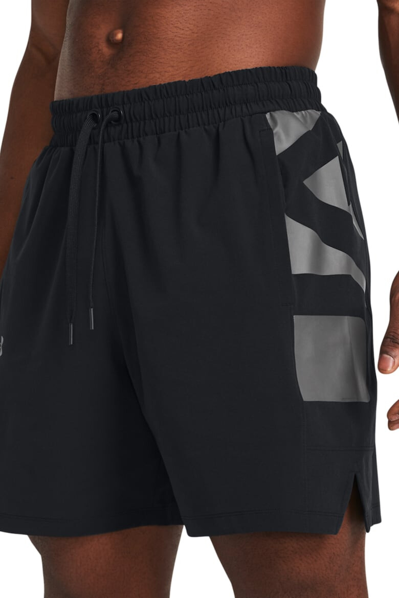 Under Armour Pantaloni scurti cu snur de ajustare in talie pentru baschet - Pled.ro