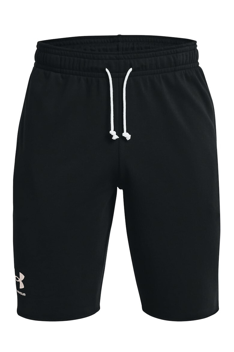 Under Armour Pantaloni scurti din material terry pentru fitness Rival - Pled.ro