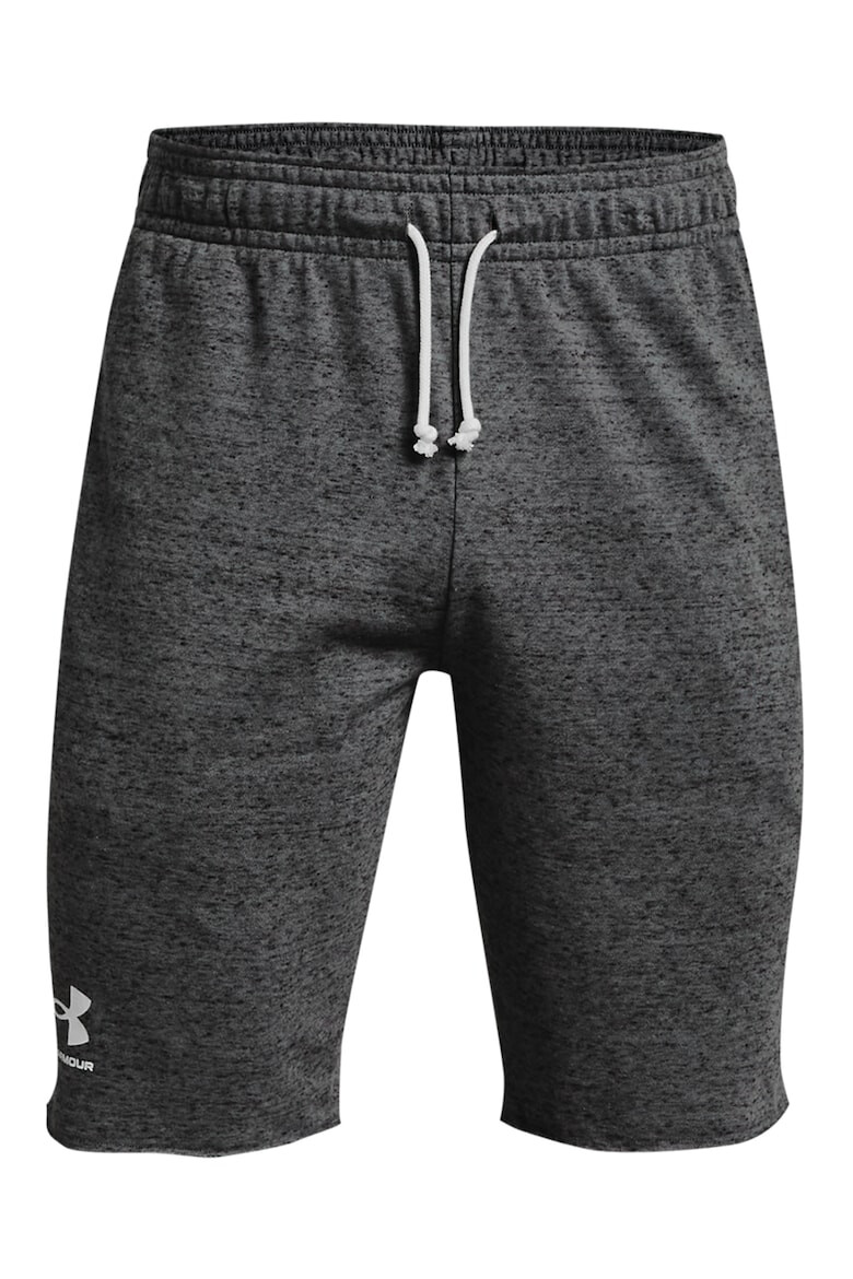 Under Armour Pantaloni scurti din material terry pentru fitness Rival - Pled.ro