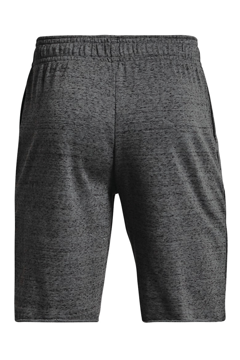 Under Armour Pantaloni scurti din material terry pentru fitness Rival - Pled.ro