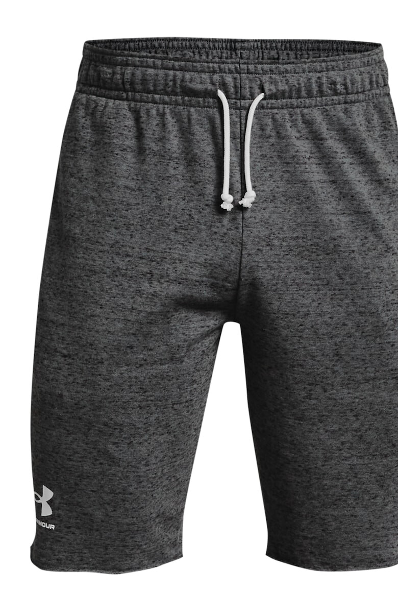 Under Armour Pantaloni scurti din material terry pentru fitness Rival - Pled.ro