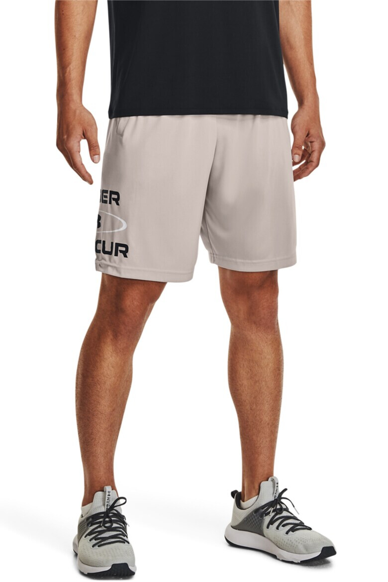 Under Armour Pantaloni scurti lejeri cu imprimeu grafic pentru antrenament UA Tech™ Wordmark - Pled.ro