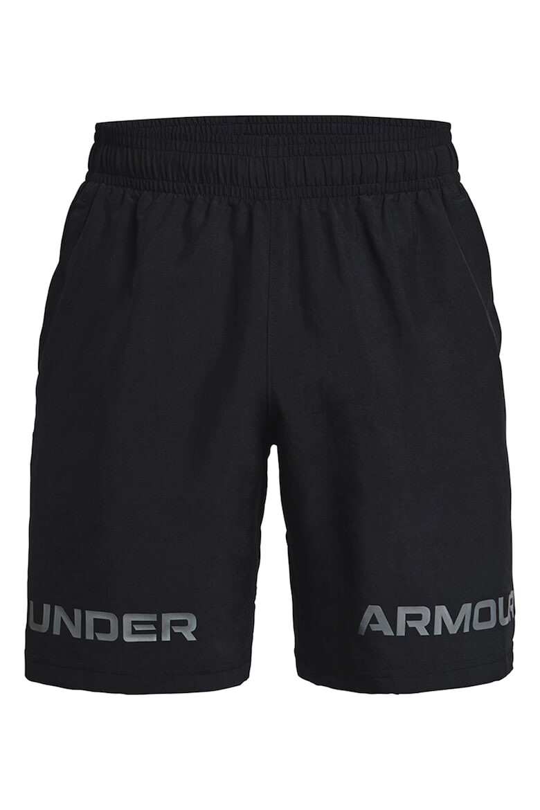 Under Armour Pantaloni scurti lejeri cu imprimeu logo si grafic pentru fitness - Pled.ro