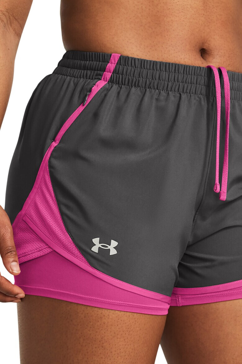 Under Armour Pantaloni scurti pentru alergare 2 in 1 Fly-By - Pled.ro