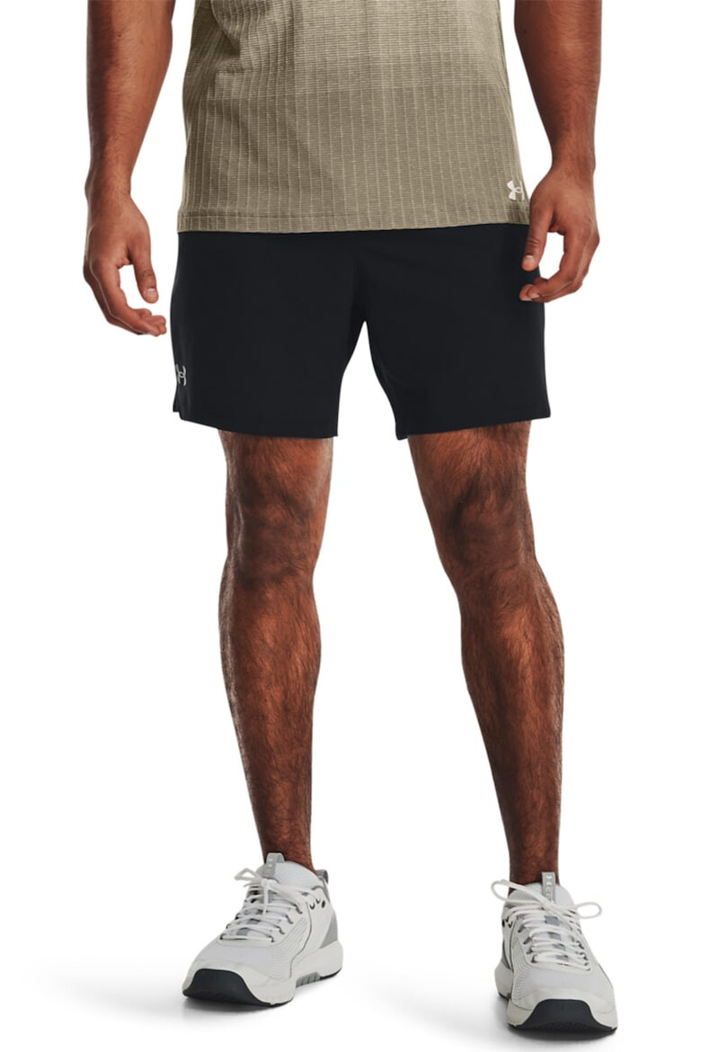 Under Armour Pantaloni scurti cu banda logo in talie pentru fitness Vanish Woven - Pled.ro