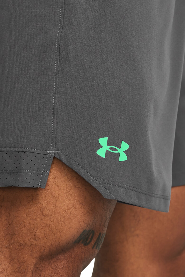 Under Armour Pantaloni scurti cu banda logo in talie pentru fitness Vanish Woven - Pled.ro