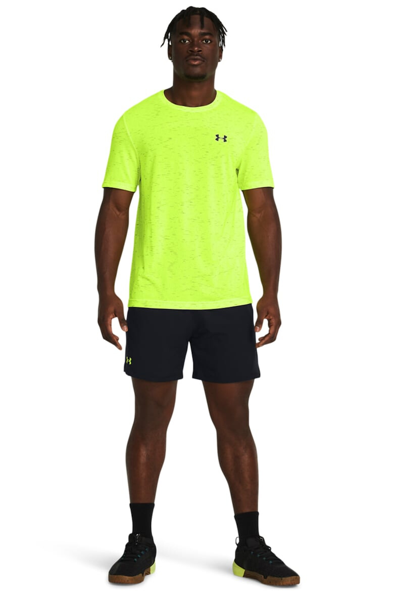 Under Armour Pantaloni scurti cu banda logo in talie pentru fitness Vanish Woven - Pled.ro