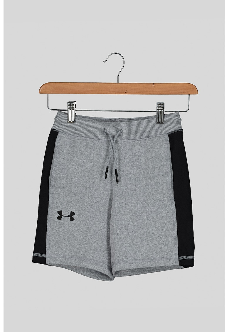 Under Armour Pantaloni scurti sport cu insertii contrastante Threadborne - Pled.ro