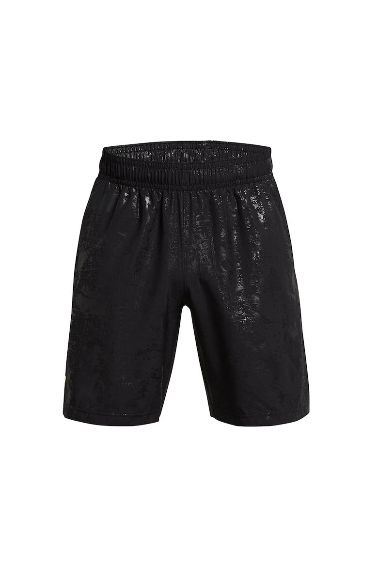 Under Armour Pantaloni Scurti Woven Emboss 1377137-003 Barbati Negru - Pled.ro