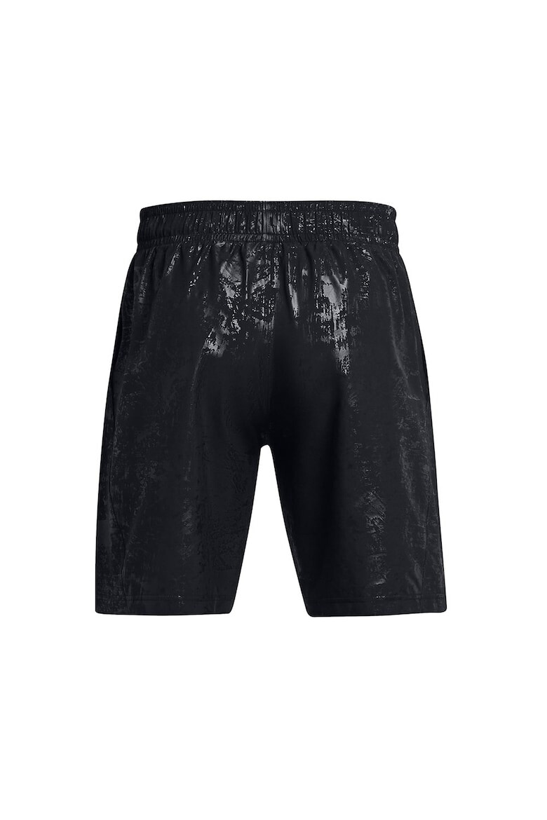 Under Armour Pantaloni Scurti Woven Emboss 1377137-003 Barbati Negru - Pled.ro