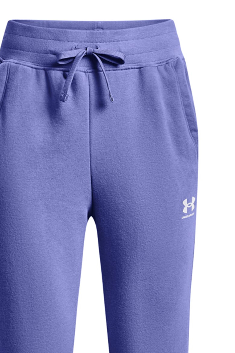 Under Armour Pantaloni sport cu imprimeu logo discret pentru fitness Rival - Pled.ro