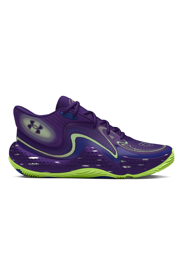 Under Armour Pantofi colorblock medii pentru baschet Spawn 6 - Pled.ro