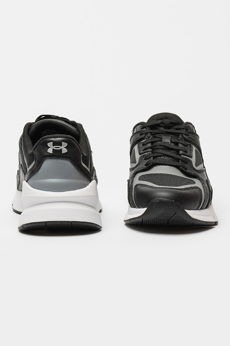 Under Armour Pantofi sport din piele cu segmente din plasa Forge 96 - Pled.ro