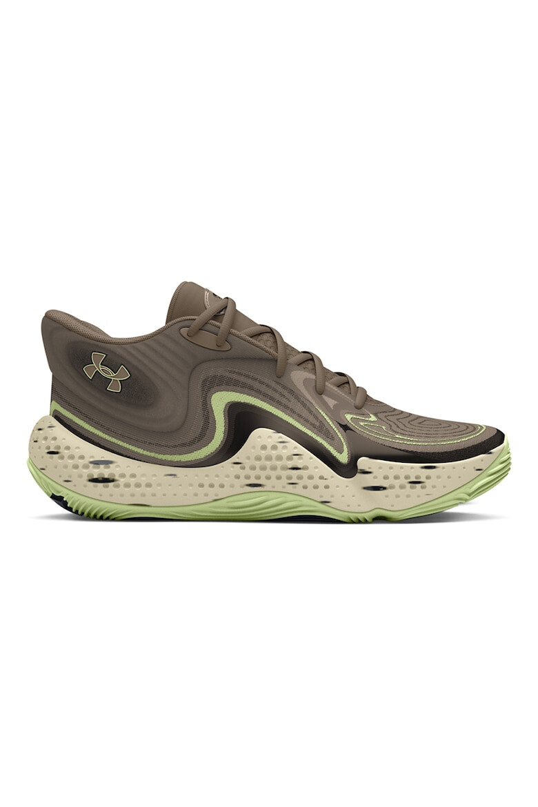 Under Armour Pantofi sport pentru baschet Spawn 6 Mid Camo - Pled.ro