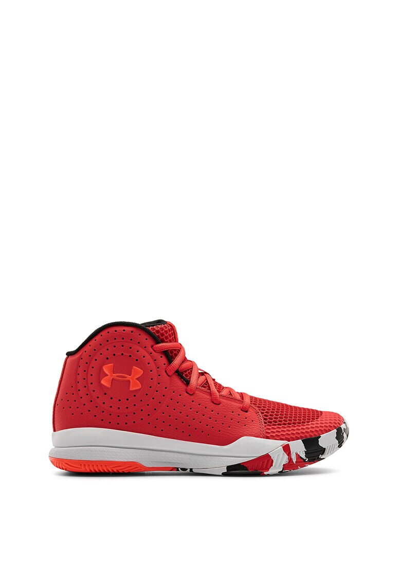 Under Armour Pantofi unisex cu insertii de piele pentru baschet JET - Pled.ro