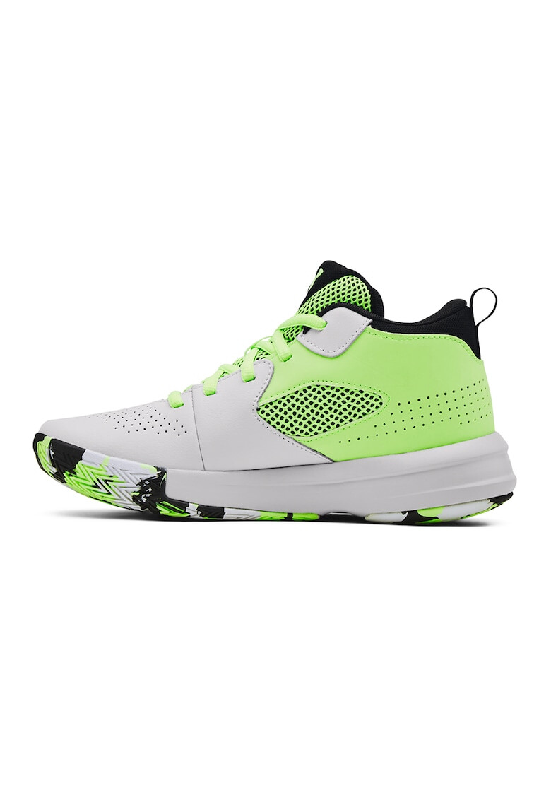 Under Armour Pantofi unisex cu insertii din piele pentru baschet Lockdown - Pled.ro