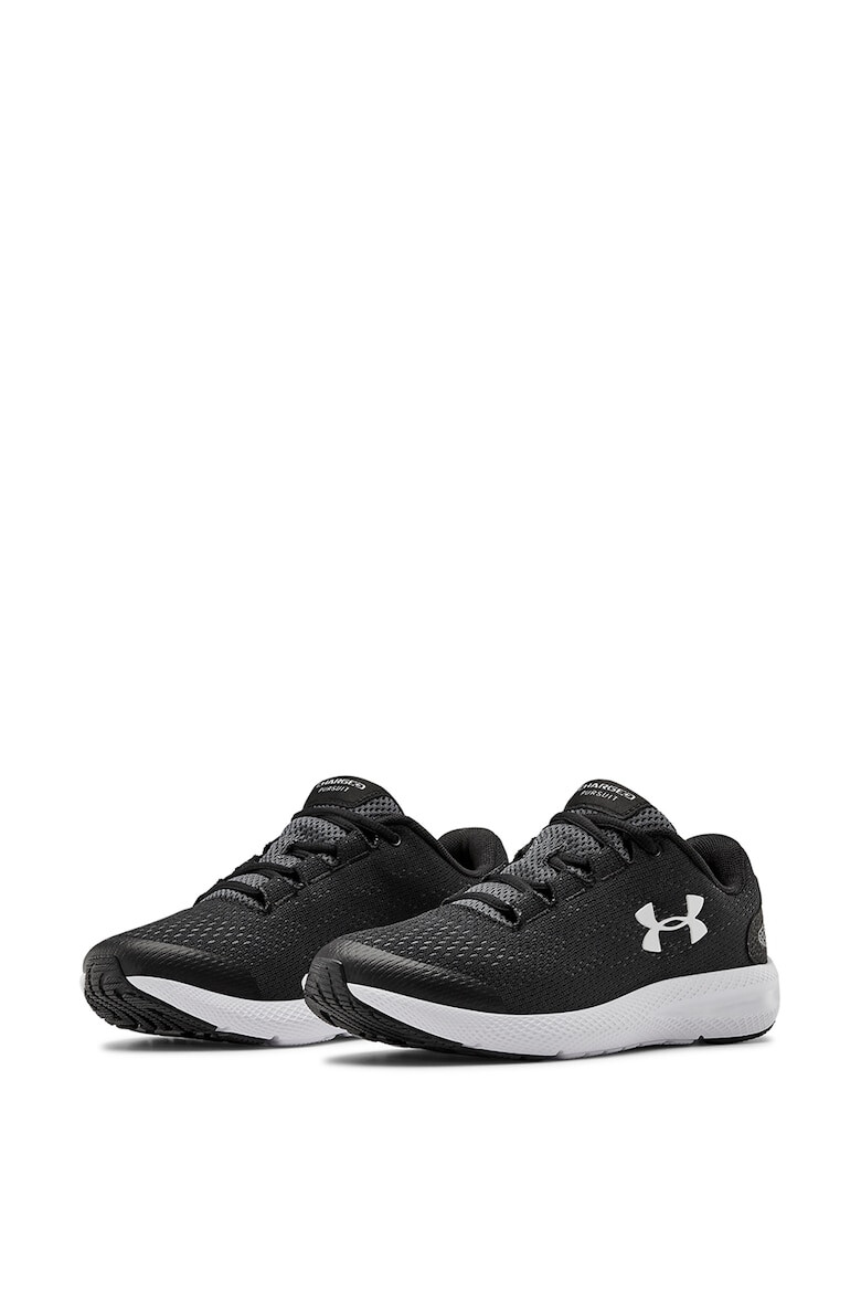 Under Armour Pantofi unisex cu insertii din plasa pentru alergare GS Charged Pursuit - Pled.ro