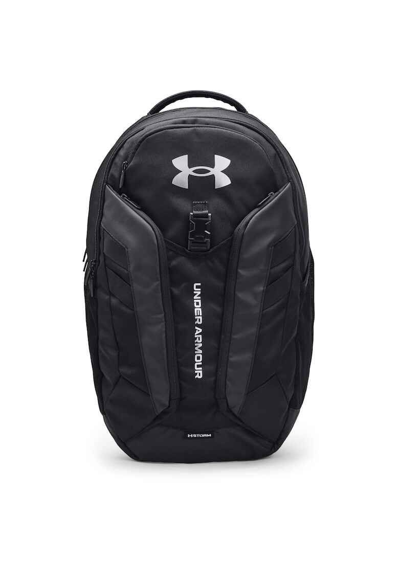 Under Armour Rucsac Hustle Pro Unisex Black/Metallic Silver OSFA - Pled.ro