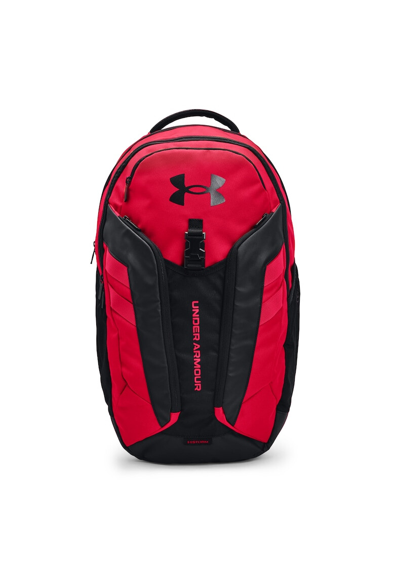 Under Armour Rucsac Hustle Pro Unisex Red/Black/Metallic Ore OSFA - Pled.ro