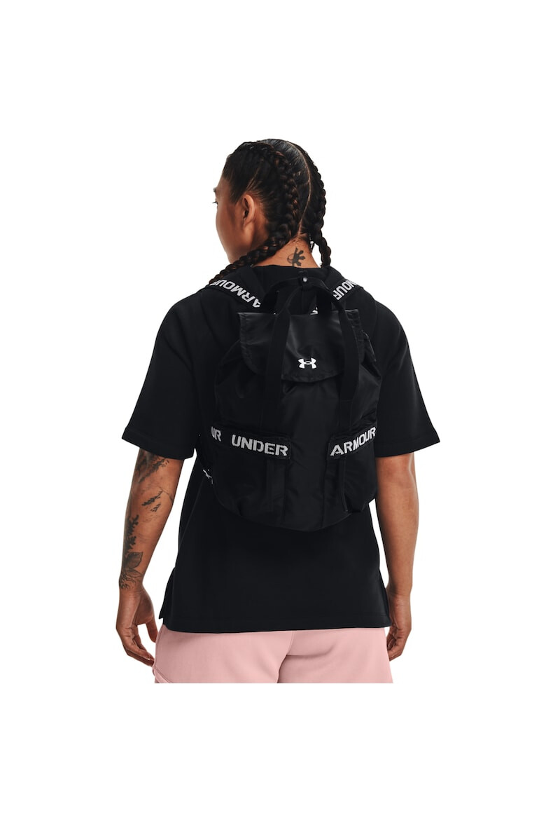 Under Armour Rucsac UA Favorite BackpackUnisex Black / Black / White OSFM - Pled.ro