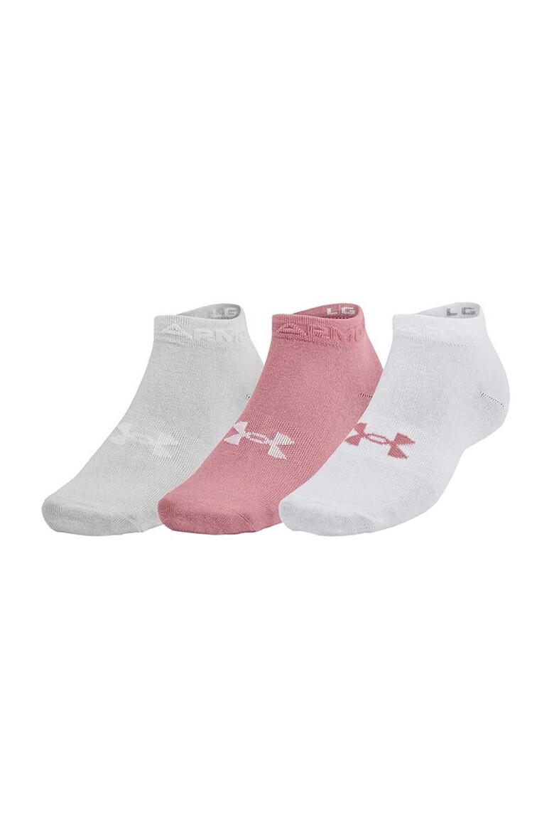 Under Armour Set 3 Perechi Sosete Essential Low 1365745-697 Multicolor - Pled.ro