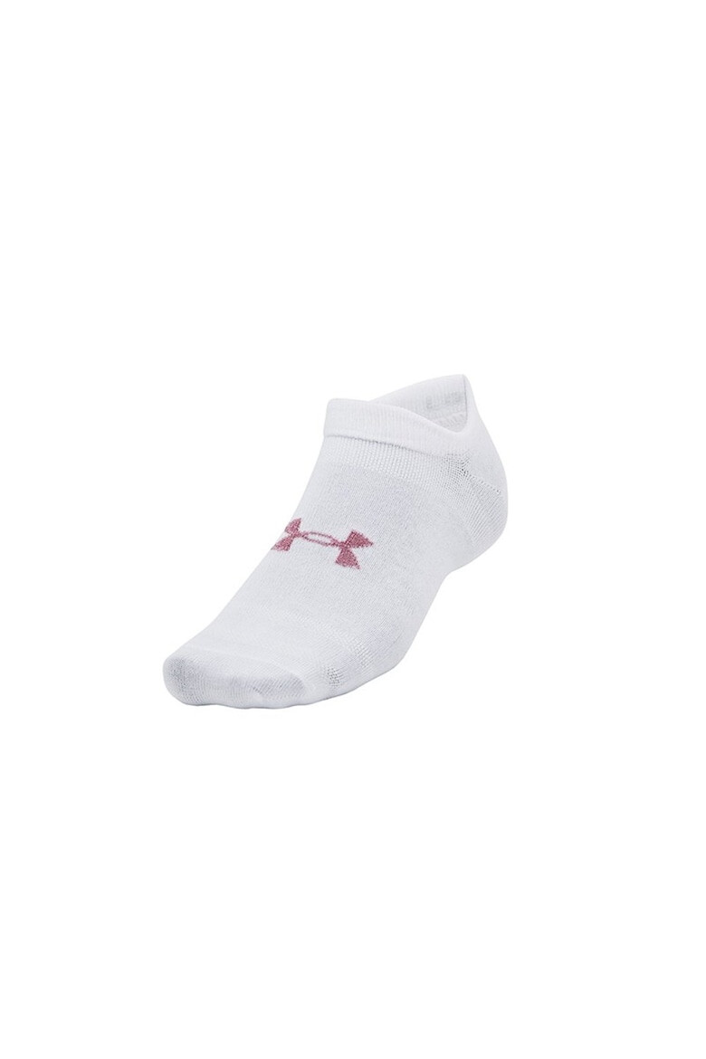 Under Armour Set 3 Perechi Sosete No Show 1382623-100 Alb - Pled.ro